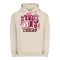 Pigment French Oak strike out cancer baseball Urban Hoodie - MaliasSmallBusiness