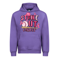 Tulip strike out cancer baseball Urban Hoodie - MaliasSmallBusiness