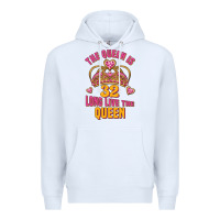 White the queen is 32 long live the queen kopya Premium Hoodie - Jasminsmagicworld