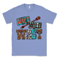 Colony Blue wild wild west Classic Tee - texasbilliewilder