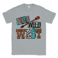 Heather Grey wild wild west Classic Tee - texasbilliewilder