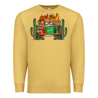 Antique Gold cinco de mayo truck Premium Sweatshirt - RacoonDesign