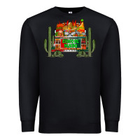 Black cinco de mayo truck Premium Sweatshirt - RacoonDesign