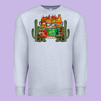 Cinco De Mayo Truck Premium Sweatshirt Designed By Racoondesign