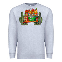 Heather Grey cinco de mayo truck Premium Sweatshirt - RacoonDesign