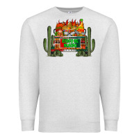 Oatmeal Heather cinco de mayo truck Premium Sweatshirt - RacoonDesign