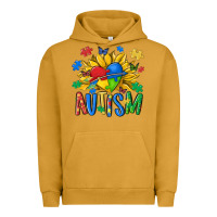 Pigment Peanut Butter austism sunflower Urban Hoodie - MaliasSmallBusiness