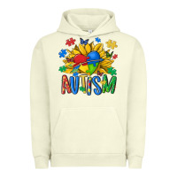 Pigment Pistachio austism sunflower Urban Hoodie - MaliasSmallBusiness