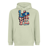 Matcha Love Texas  4th of july Heavyweight Hoodie - CowGirlArtShop