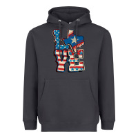 Smoke Love Texas  4th of july Heavyweight Hoodie - CowGirlArtShop