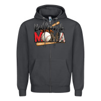 Smoke ballpark mama baseball Zipper Hoodie - Zillion Design Studio