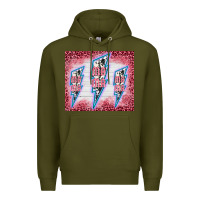 Army Green western mama Premium Hoodie - BarkalooDesign