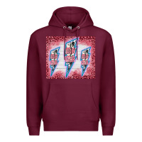 Burgundy western mama Premium Hoodie - BarkalooDesign