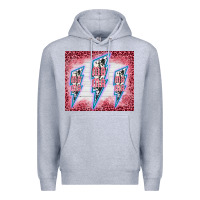 Heather Grey western mama Premium Hoodie - BarkalooDesign