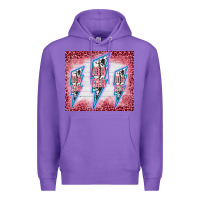 Purple western mama Premium Hoodie - BarkalooDesign