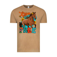 Vintage Camel roam free galloping Vintage Tee - Artiststas