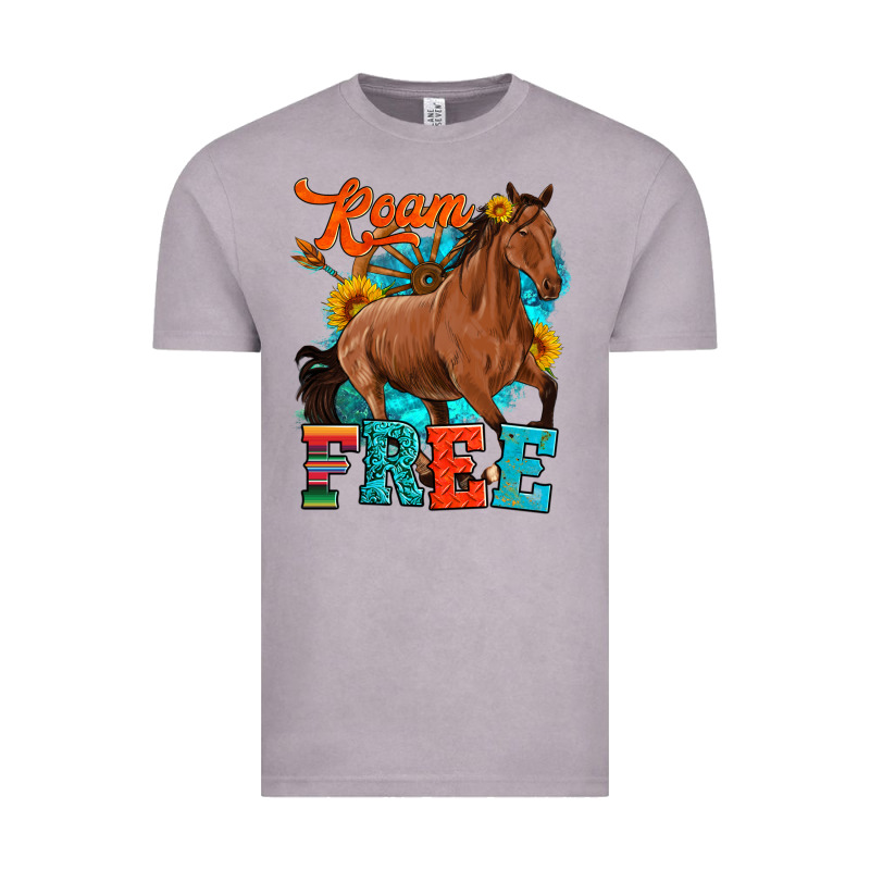 Roam Free Galloping Vintage Tee by Artiststas | Teevron