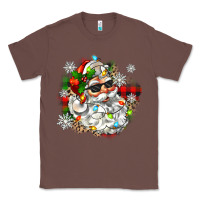 Chestnut santa with sunglasses christmas Classic Tee - Zillion Design Studio