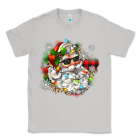 Moon Dust santa with sunglasses christmas Classic Tee - Zillion Design Studio
