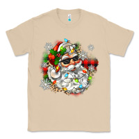 Mushroom santa with sunglasses christmas Classic Tee - Zillion Design Studio