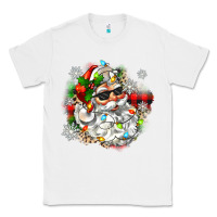 White santa with sunglasses christmas Classic Tee - Zillion Design Studio
