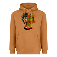 Meerkat juneteenth 1885 because my ancestors weren't free in 1776 black woman Heavyweight Hoodie - HRA Design Shop
