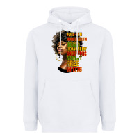 White juneteenth 1885 because my ancestors weren't free in 1776 black woman Heavyweight Hoodie - HRA Design Shop