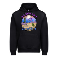 Black salt water heals everything Urban Hoodie - MaliasSmallBusiness