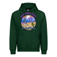 Forest Green salt water heals everything Urban Hoodie - MaliasSmallBusiness