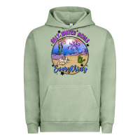 Pigment Oil Green salt water heals everything Urban Hoodie - MaliasSmallBusiness
