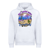 White salt water heals everything Urban Hoodie - MaliasSmallBusiness