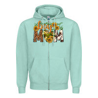 Seafoam boy mom Zipper Hoodie - texasbilliewilder