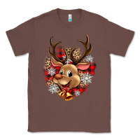 Chestnut reindeer christmas Classic Tee - Zillion Design Studio