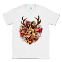 White reindeer christmas Classic Tee - Zillion Design Studio