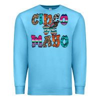 Ocean Blue cinco de mayo Premium Sweatshirt - RacoonDesign