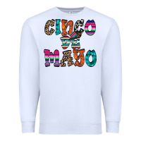 White cinco de mayo Premium Sweatshirt - RacoonDesign