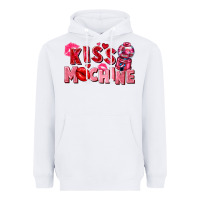 White kiss machine Heavyweight Hoodie - FaDigitalArtStudio