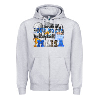 Heather Grey somebody's loud mouth volleyball mama Zipper Hoodie - Zillion Design Studio
