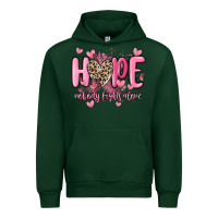 Forest Green hope nobody fights alone Urban Hoodie - MaliasSmallBusiness