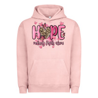 Pigment Salmon hope nobody fights alone Urban Hoodie - MaliasSmallBusiness