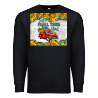 Black just a small town girl with car Premium Sweatshirt - HRA Design Shop