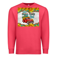 Cardinal just a small town girl with car Premium Sweatshirt - HRA Design Shop