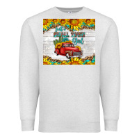 Oatmeal Heather just a small town girl with car Premium Sweatshirt - HRA Design Shop