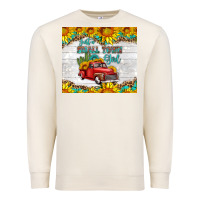 Just A Small Town Girl With Car Premium Sweatshirt | Teevron