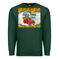 Sports Green just a small town girl with car Premium Sweatshirt - HRA Design Shop