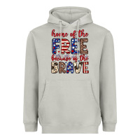 Moon Dust Home of the free because of the brave Heavyweight Hoodie - Neo Western