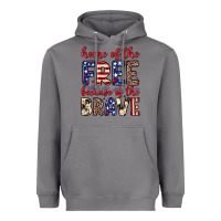 Storm Home of the free because of the brave Heavyweight Hoodie - Neo Western