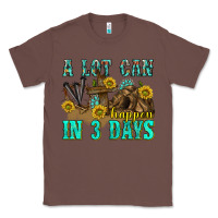 Chestnut a lot can happen in 3 days western Classic Tee - texasbilliewilder