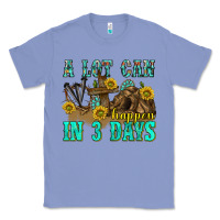 Colony Blue a lot can happen in 3 days western Classic Tee - texasbilliewilder