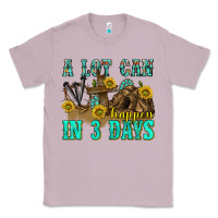 Lilac a lot can happen in 3 days western Classic Tee - texasbilliewilder